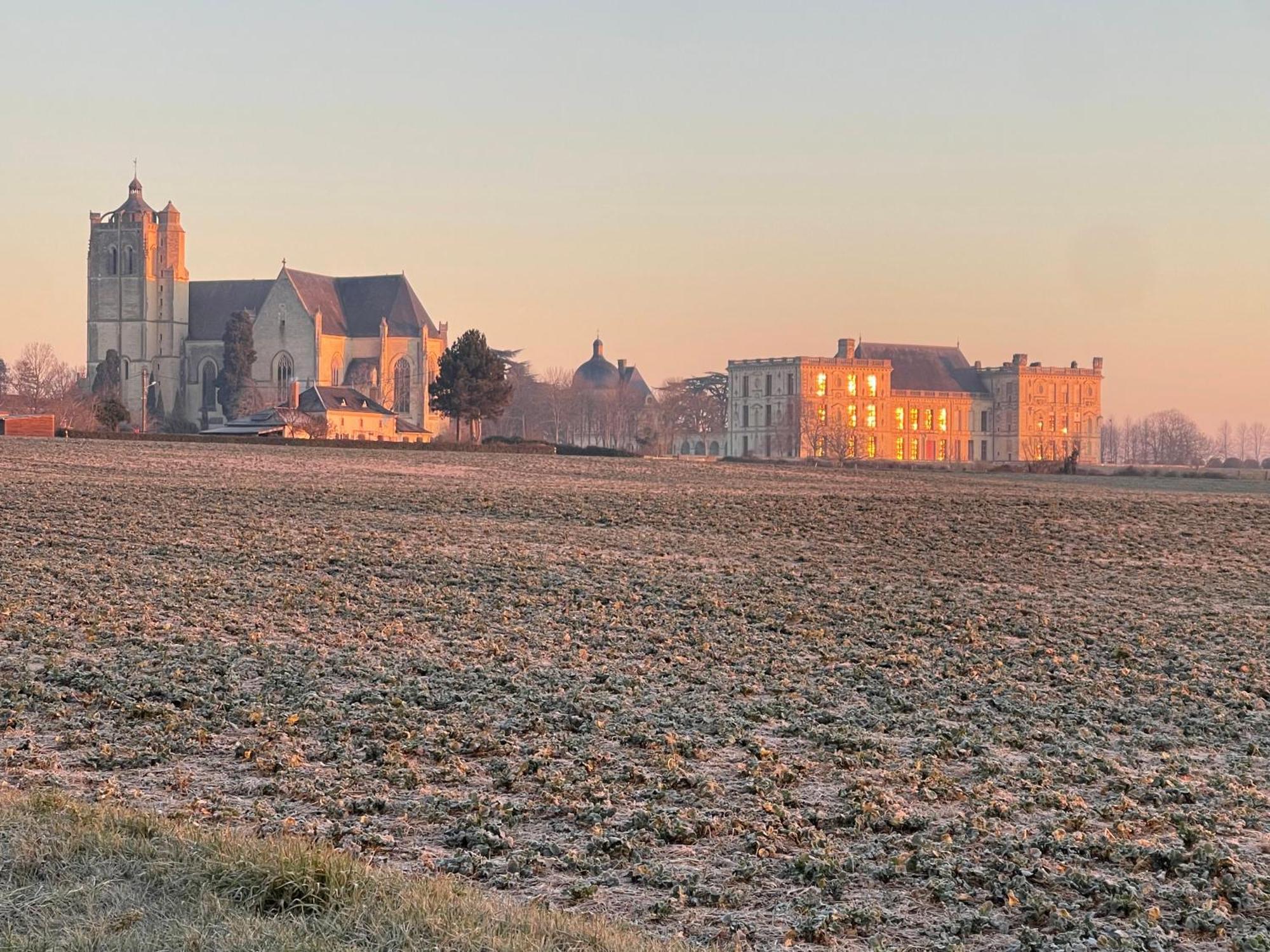 Le Chateau De Leugny Oiron Exteriör bild